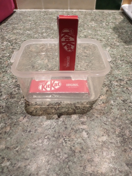 Need a snack box with a hinged lid!