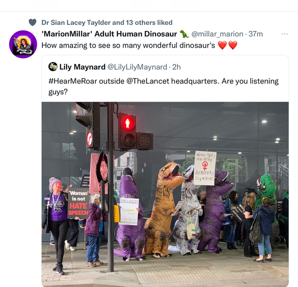 🦖 🦖 March of the dinosaurs, London this Friday