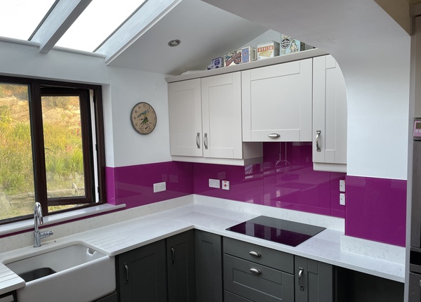 To think this kitchen is lovely and not too girlie?