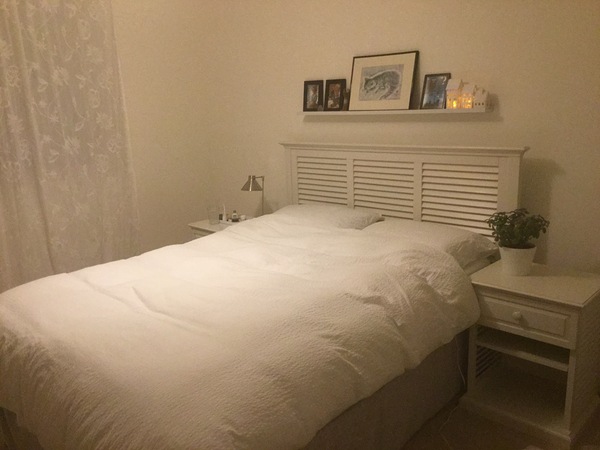 To ask what your bedroom looks like?