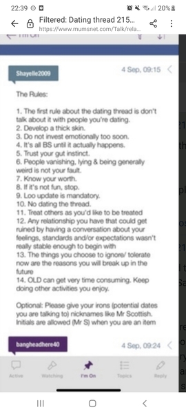 Dating thread 216 ... spooky fun in cuffing season