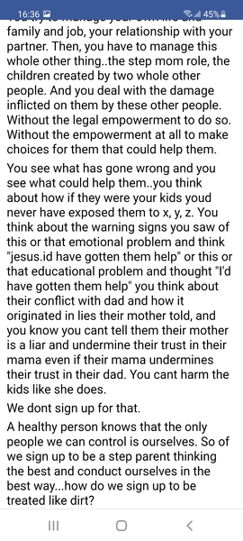 Worried about reaction from SD Mum