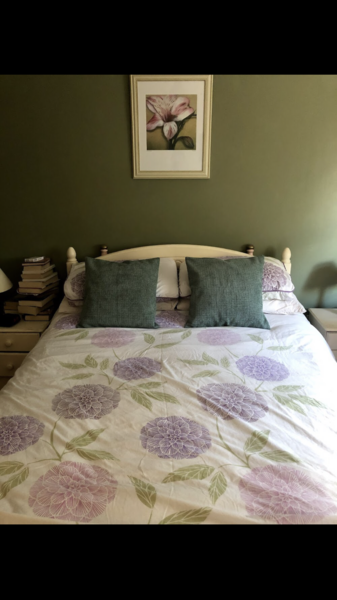 To ask what your bedroom looks like?