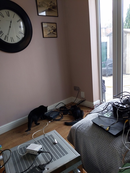 narrow living room