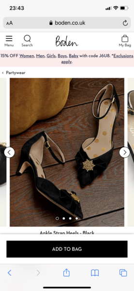 Choose an item from Boden that will see you through the Festive season- £300 voucher to be won