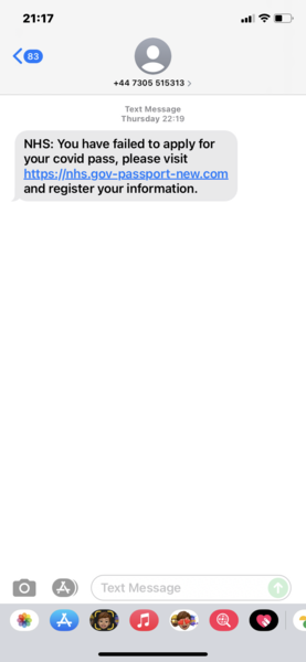 Is this from the NHS or is it phishing?