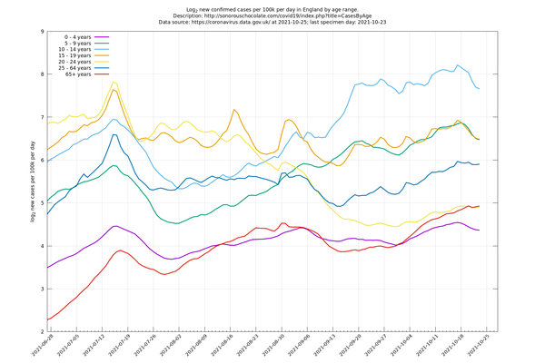 Data, Stats, Daily Numbers started 22nd October 2021