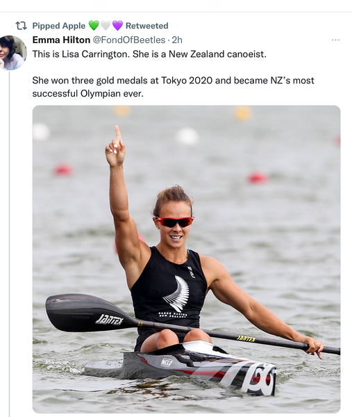Laurel Hubbard - Sportswoman of the year