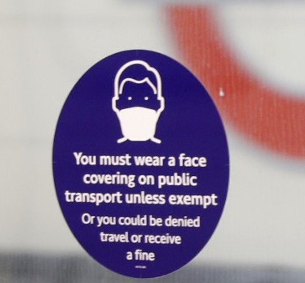 Masks on public transport