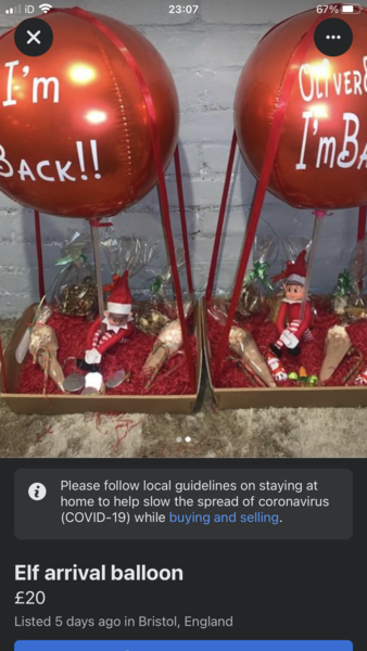 Christmas Facebook tat