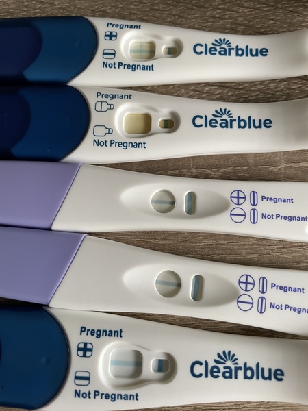 Mixed pregnancy test results