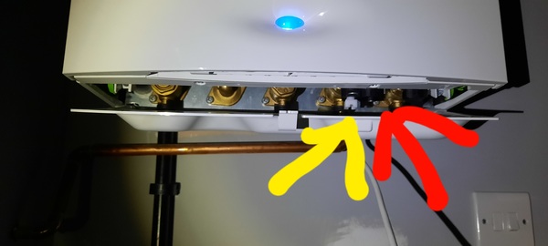 Boiler seemingly has no means of repressurising it