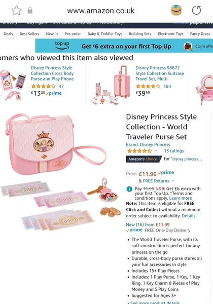 Dd wants a (in my opinion) rubbish present for Christmas.