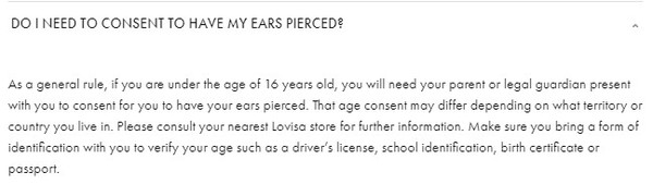 Ear piercing without consent at Meadowhall in Sheffield (might be triggering)