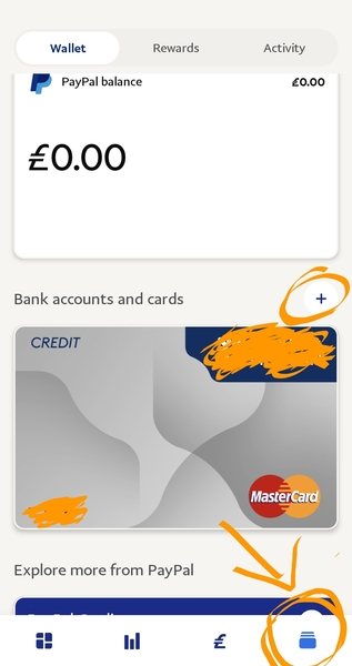 PayPal - Cannot update card details