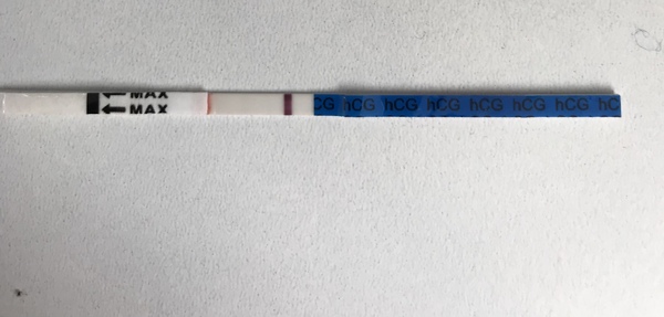 Cd23, bleeding, 3 tests show faint bfp, confused..