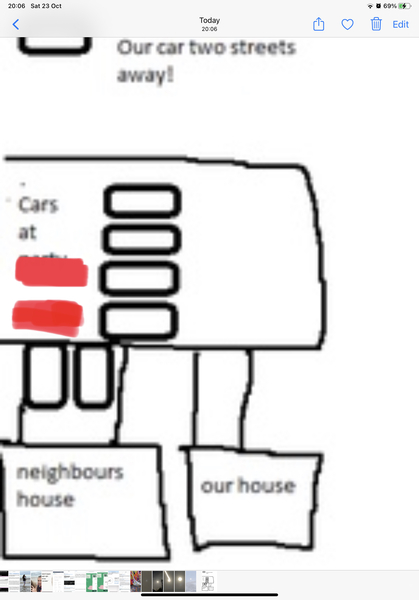 To bin the card now? Parking one with diagram.