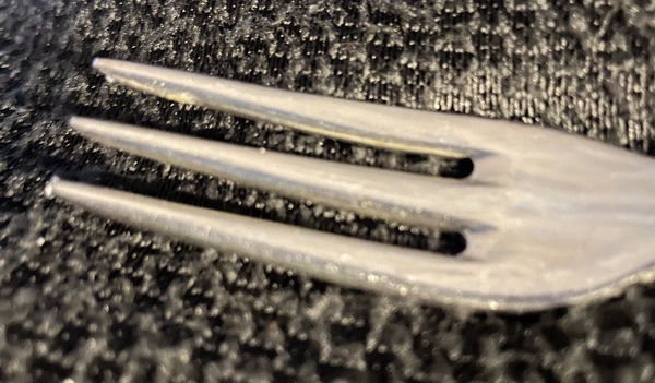 WHO on earth thought three-pronged forks were a good idea? I’ve had a terrible time trying to eat my cake.