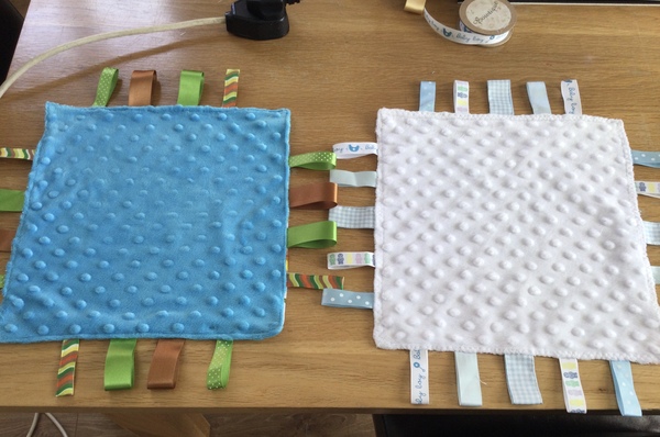 FAO anybody who uses Minky dimple dot fabric. Help needed please.