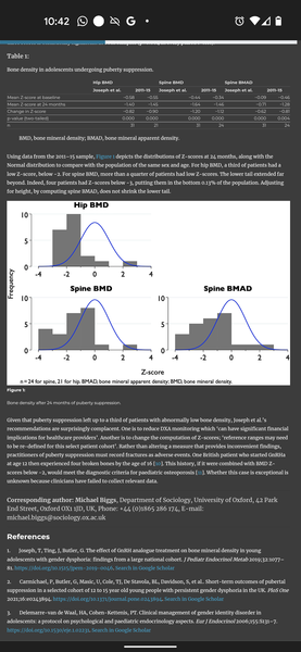 The judgment in Keira Bell's case will be given tomorrow
