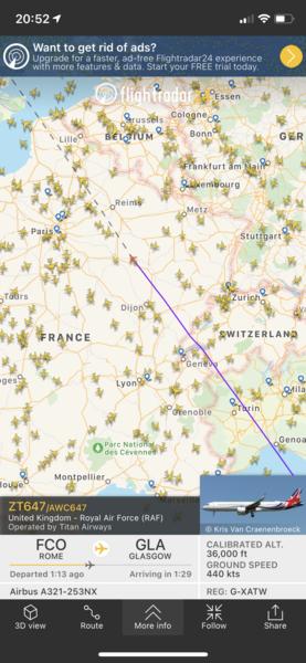 Any flightradar 24 geeks?