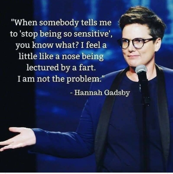 To think some people on MN are far too sensitive?