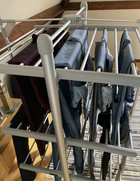 How to load heated airer