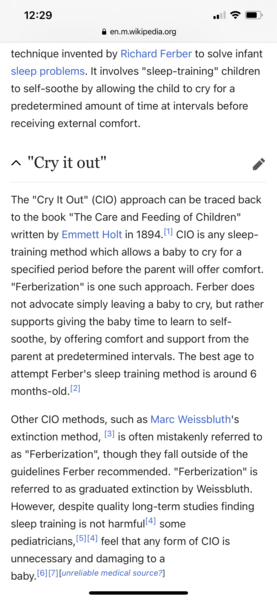 About to start Ferber method, good news stories needed