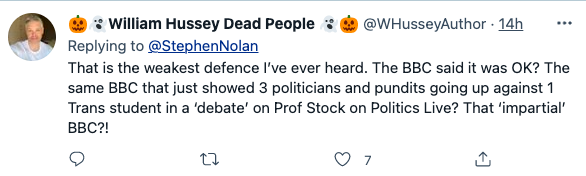 Question Time right now!
