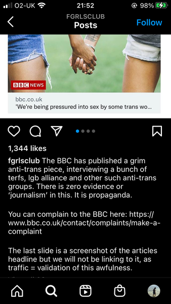 BBC article about cotton ceiling