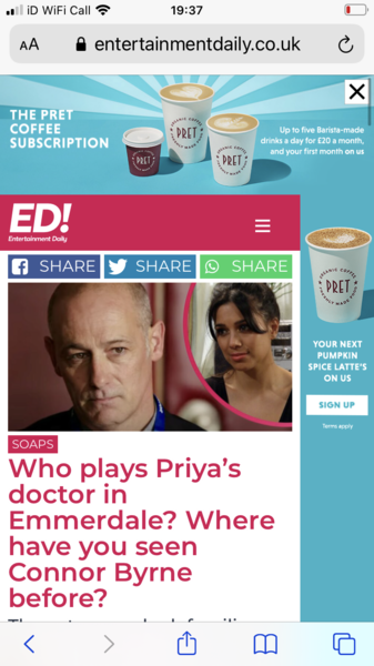 Mad Meena murders more- emmerdale thread ***NO SPOILERS***