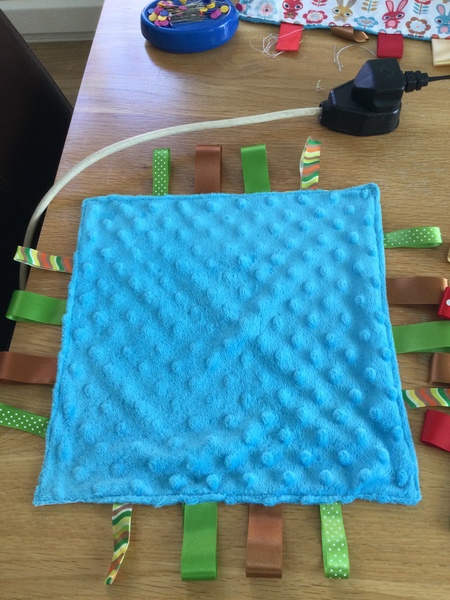 FAO anybody who uses Minky dimple dot fabric. Help needed please.