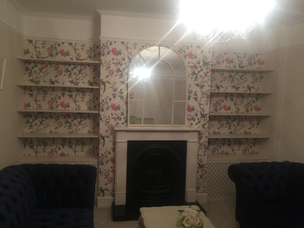 Making our own alcove shelves - is this a mistake?