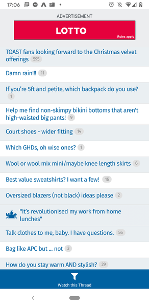 Watch this thread bar getting in the way