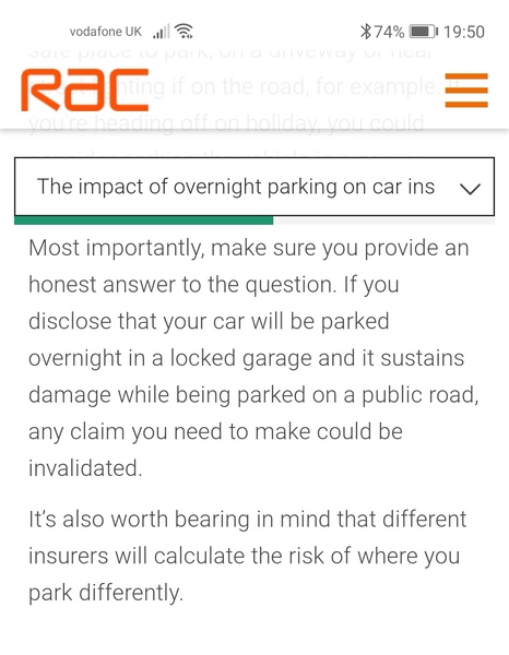 To bin the card now? Parking one with diagram.