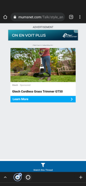 Watch this thread bar getting in the way