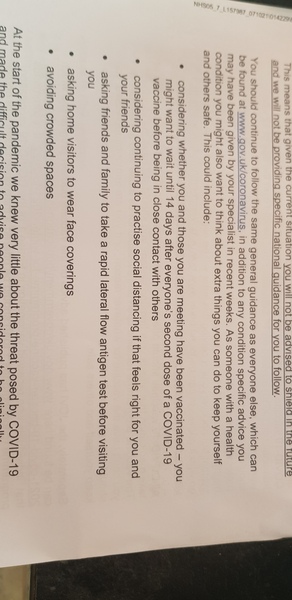 Wait what?!?! CEV are absolutely  not being asked to shield.....
