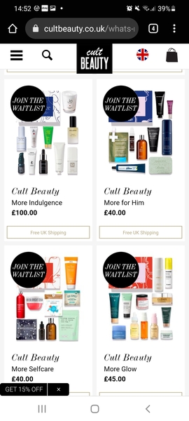 Beauty chat - freebies/gifts with purchase/offers