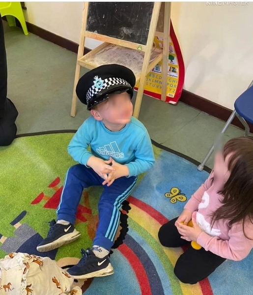 Can't have photos of my own children in nursery...