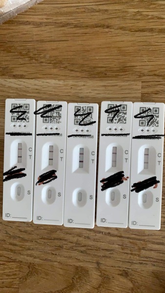 Whole family positive LFT but negative PCR