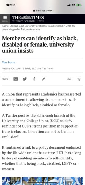 The Times today