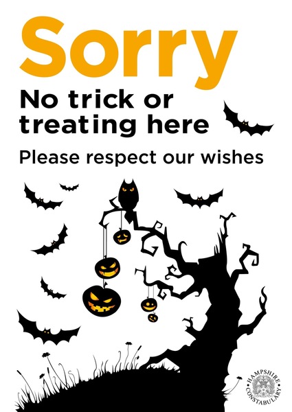 Trick-or-treating, will it be all weekend?