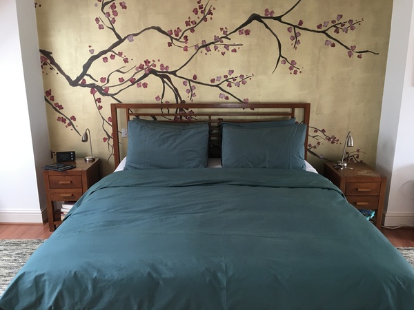 To ask what your bedroom looks like?