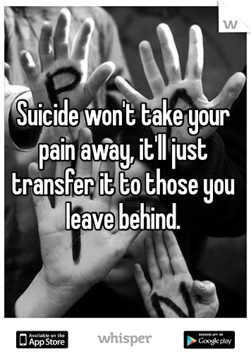 Remind me how devastating suicide is for kids...please