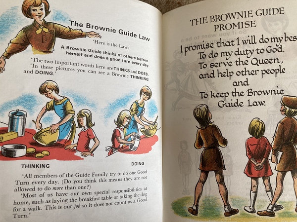 What message is this sending to our daughters (Brownies)
