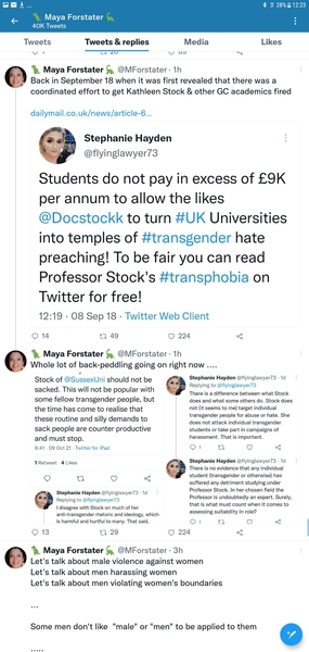 Campaign of bullying and intimidation at Sussex University vs Professor Kathleen Stock
