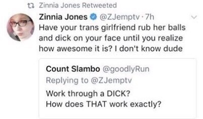 Evidence of TRA /Gender Idealogue Homophobia