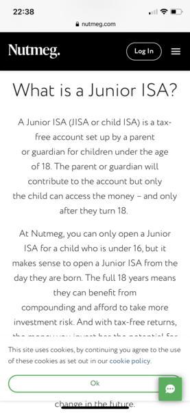 Help! Son must not have access to child trust fund