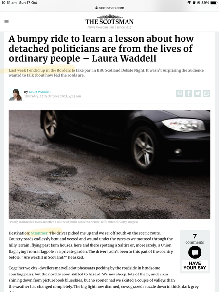 Scottish Journalism’s new low