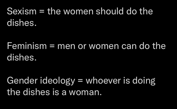 How do people think you can change sex?